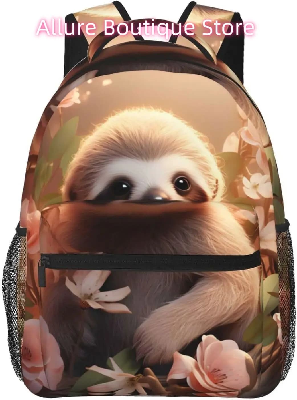 borsa per laptop ritorno a scuola Paresse dei cartoni animati Zaino per laptop leggero Zaino casual da viaggio multiuso leggero Colle unisex