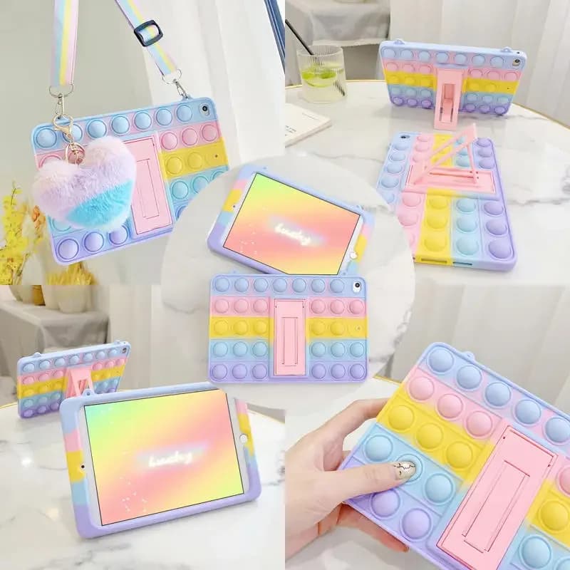 Custodia per bambini per Samsung Galaxy Tab A 8.0 10.1 2019 S6 Lite 10.4 A7 8.7 "A8 10.5 2022 SM-T290 T510 T500 P610 T220 X200 Cover per Tablet