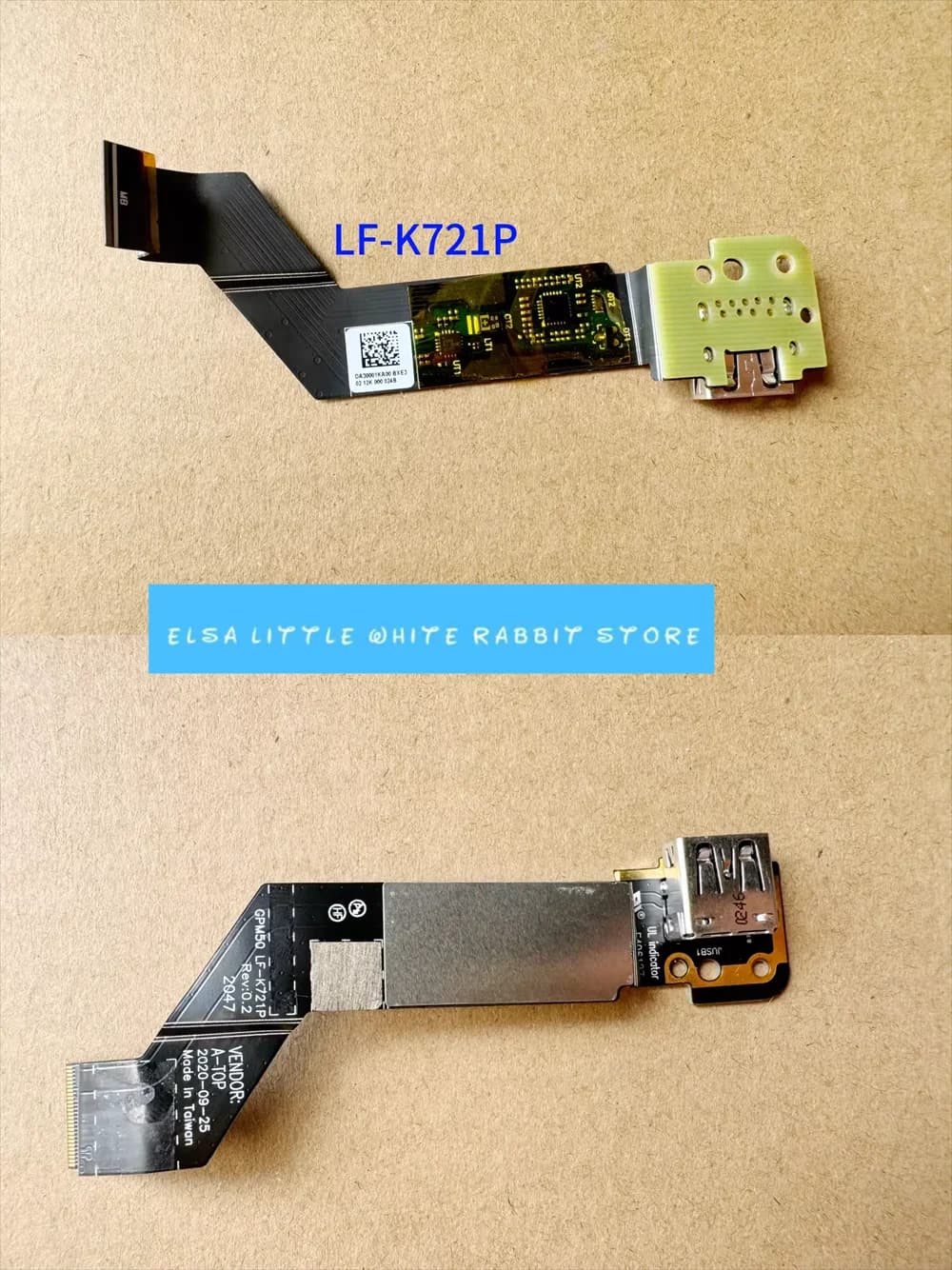 PER HP ZBook Studio 15.6 CAVO SCHEDA USB LF-K721P DA30001KA00