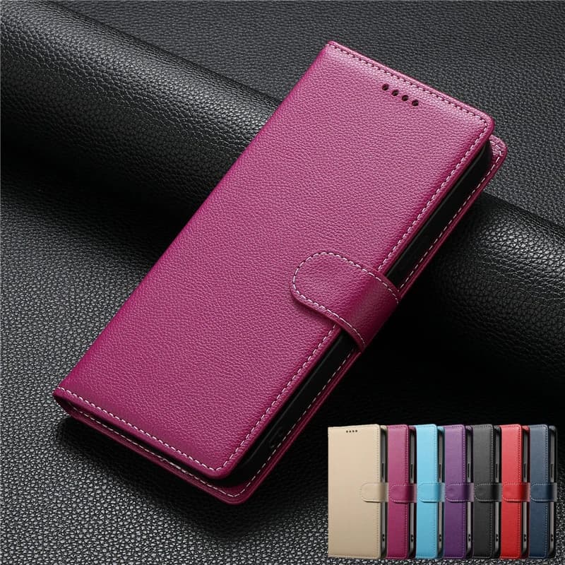 Custodia a Portafoglio in Pelle Serie Retro Fruit Color per Xiaomi Redmi Note 15 14 Pro Plus Note15 Note14 5G con Slot per Carte