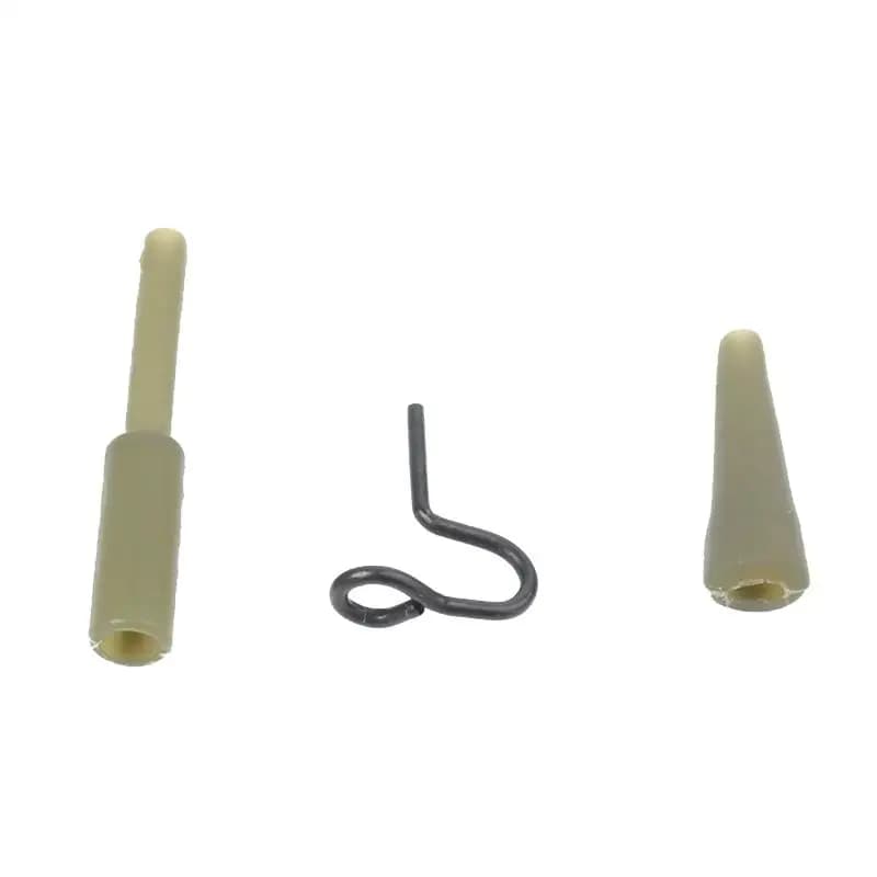 New 50Pcs Carp Fishing Heavy Duty Safety Lead Clips For Carp Fishing Bait Weight Swivels Snap Fishing Connector Terminal Tackle