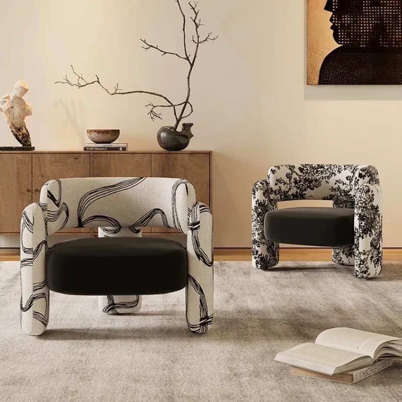 Floor Adults Elegant Chair Modern Design Nordic Lounge Lazy Chair Minimalist Gaming Luxury Single Home Living Room Furniture