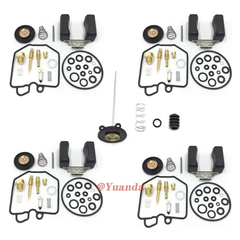 4Set carburetor Carb Repair Rebuild Kit 80-83 Gl1100 Interstate All In for Honda Goldwing 1100 Gl1100 Gl1100a aspenxade