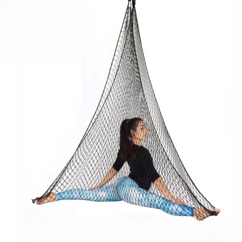 Amaca yoga ad alta quota, rete da pesca yoga sospesa