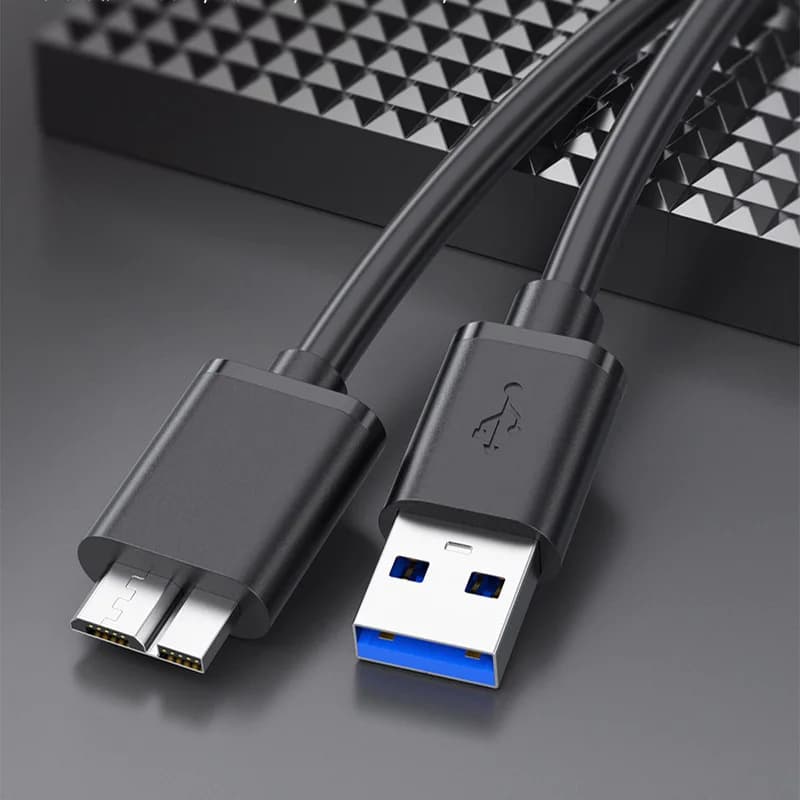 Cavo adattatore da USB 3.0 tipo A A USB3.0 Micro B maschio cavo di sincronizzazione dati cavo per disco rigido esterno HDD cavo Super Speed