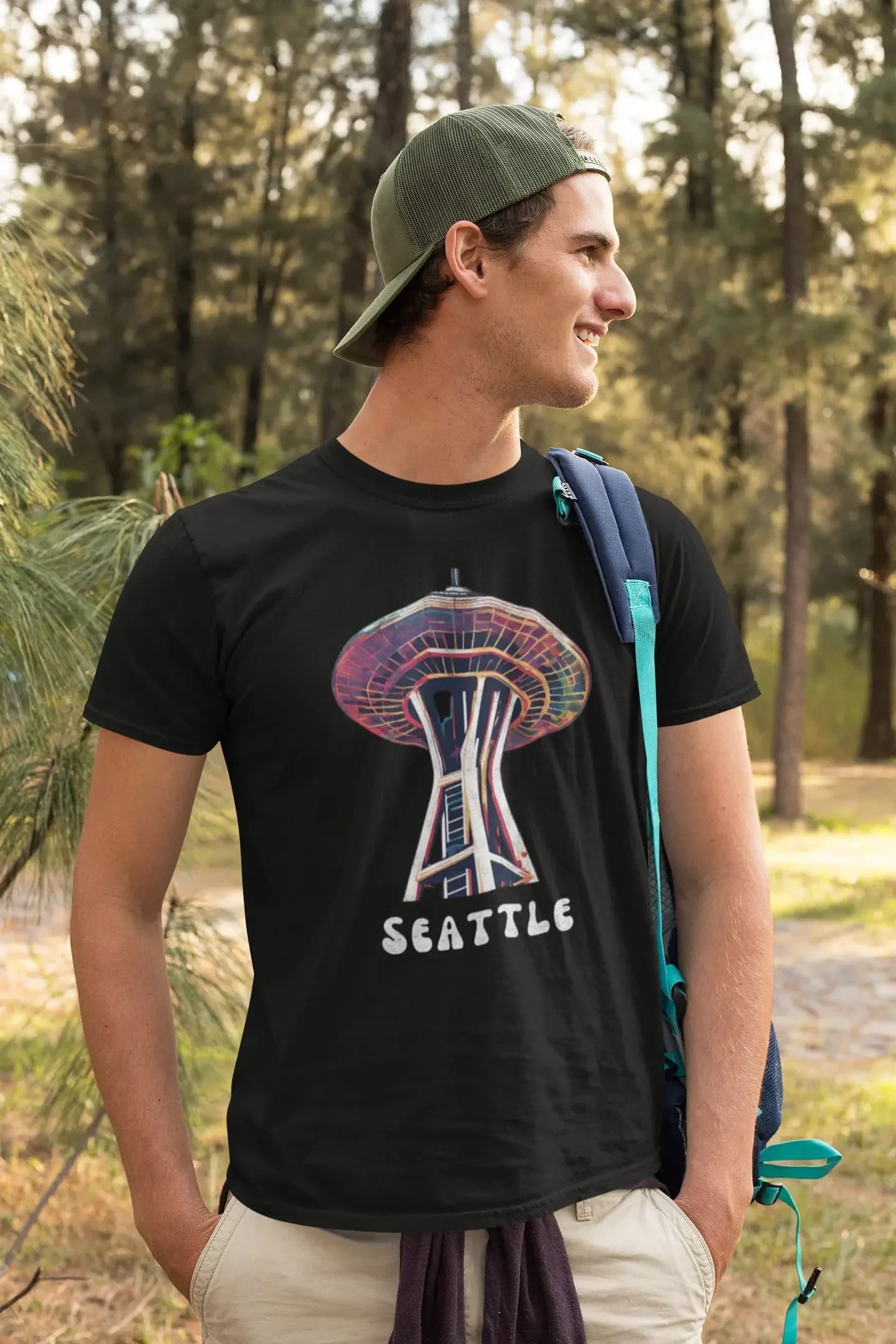 Seattle T Shirt Space Needle For Lover