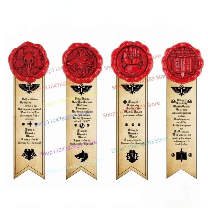 40K Purity Seal Set, Imperial Fist, Grey Knights, Adeptus Mechanicus Chapter Badge Pendants, Anime Game Character Toys & Gifts