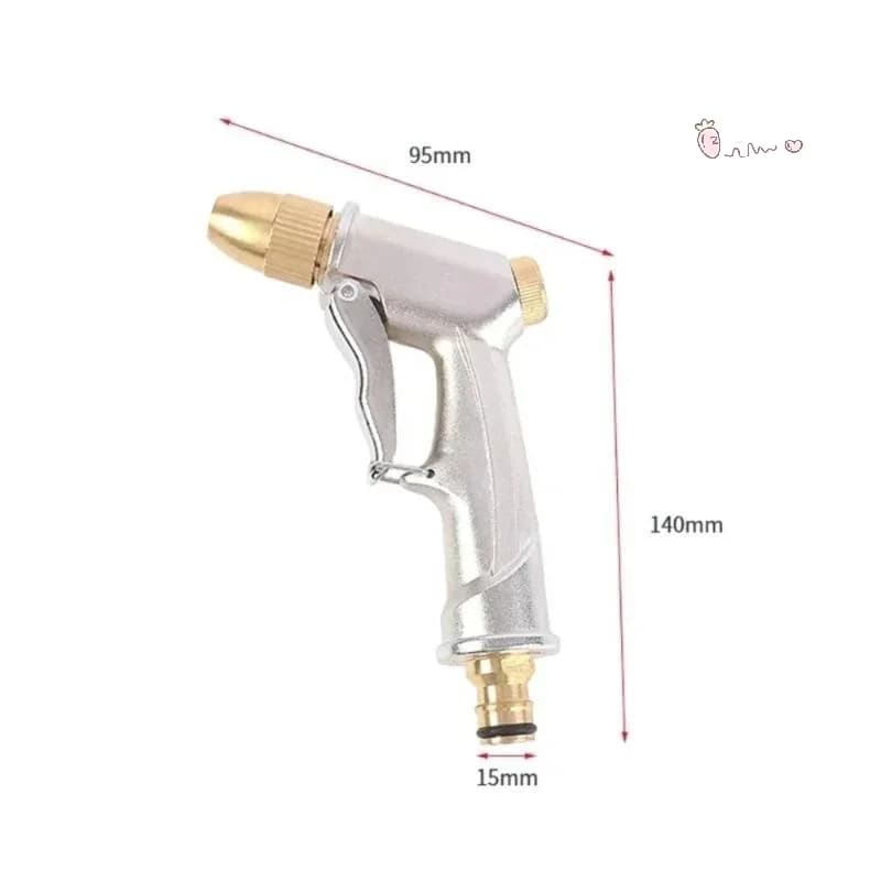 1Pcs Garden Hose Pipe Lawn Car Wash Sprayer Sprinkler High Pressure Water Spray Metal Nozzle Car Wash Tool Water s