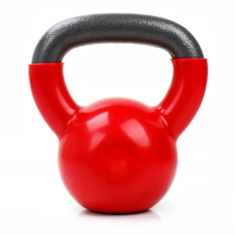 Kettlebell dal design elegante per allenamento di potenza in palestra, sollevamento pesi ed esercizi fitness