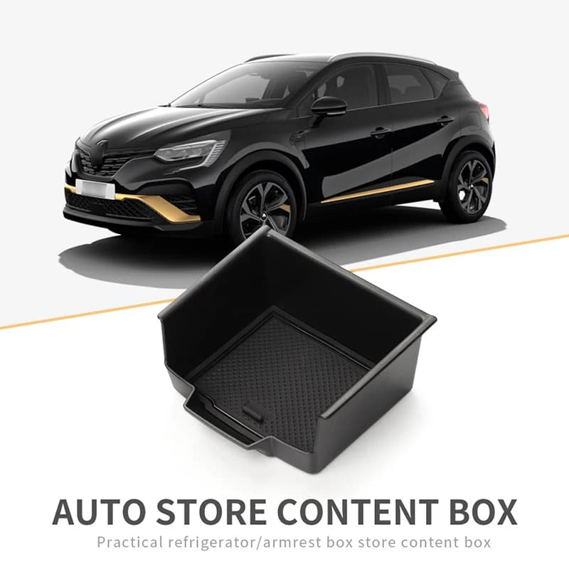 Auto Bracciolo Centrale Scatola di Immagazzinaggio Per Renault Captur 2020 - 2023 Per Mitsubishi ASX 2023 Console Centrale Organizer Vassoio Accessori