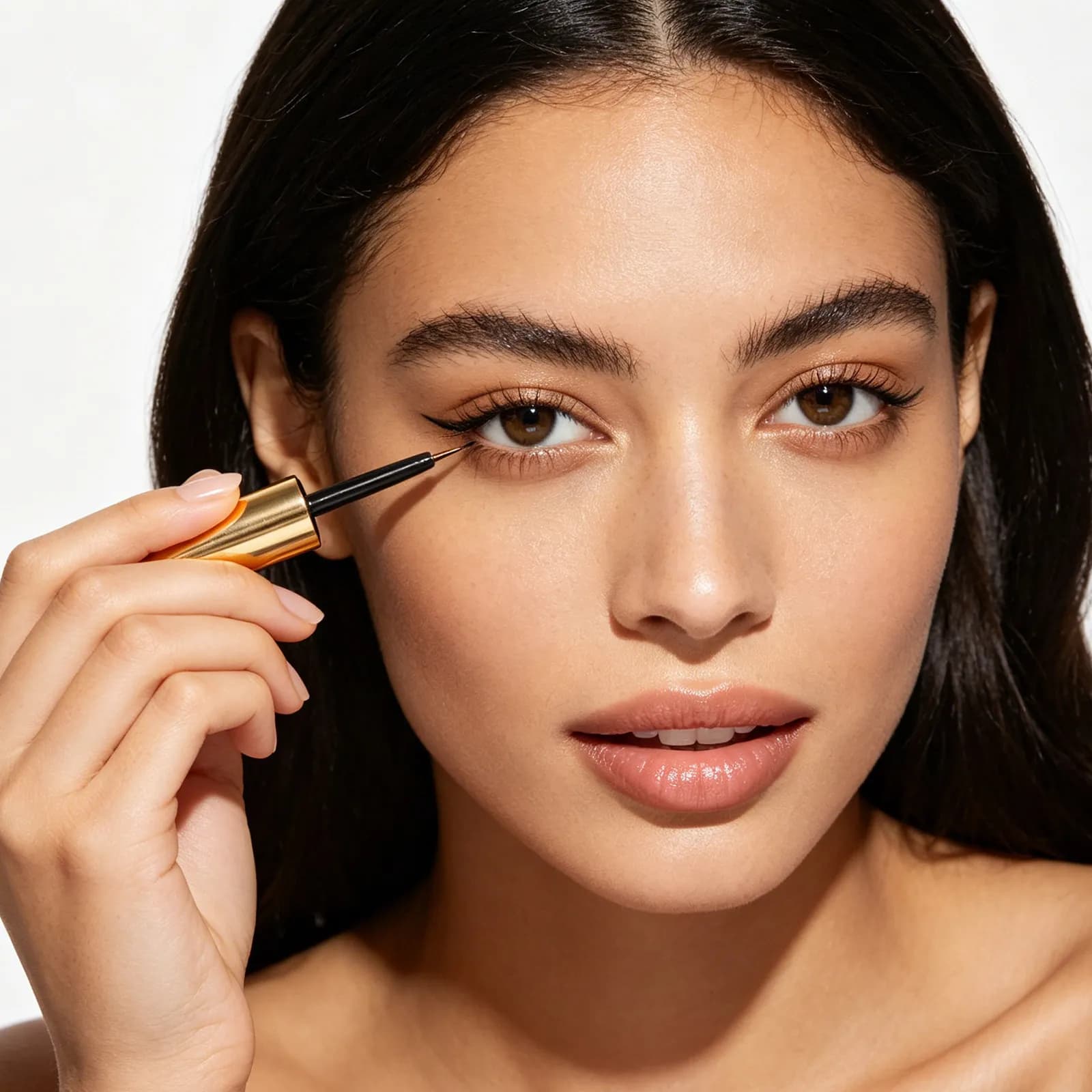 6 Tubetti Vuoti per Mascara con Applicatore, 10ml, Portatili, Multiuso, Ricaricabili, per Lucidalabbra, Eyeliner, da Viaggio, per Trucco Fai-da-Te