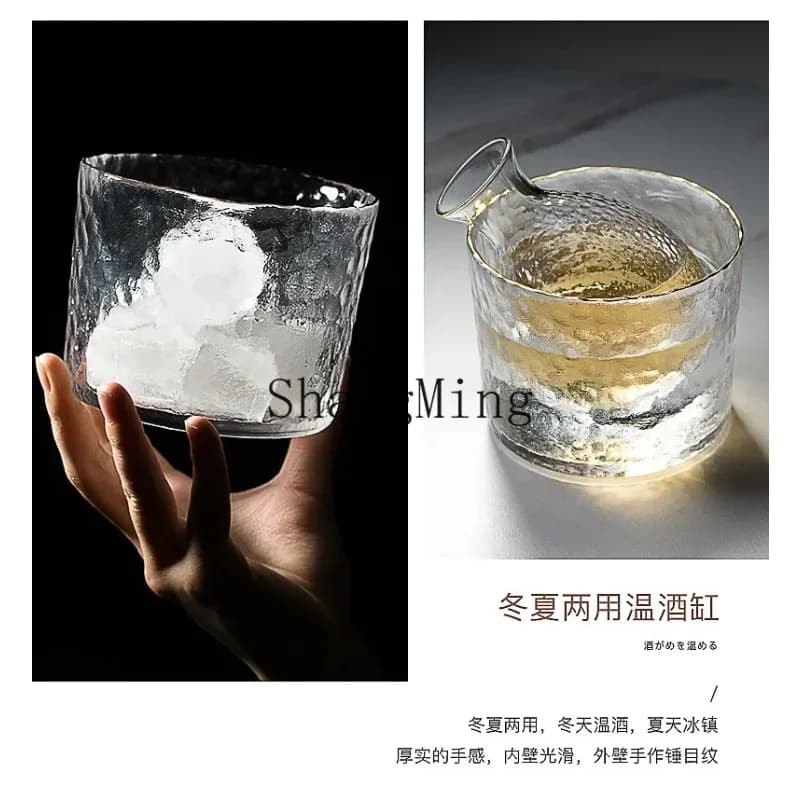 Set da vino CL Phnom Penh, dispenser per vino domestico con una caraffa e quattro bicchieri, confezione regalo gratuita, bicchiere da vino trasparente