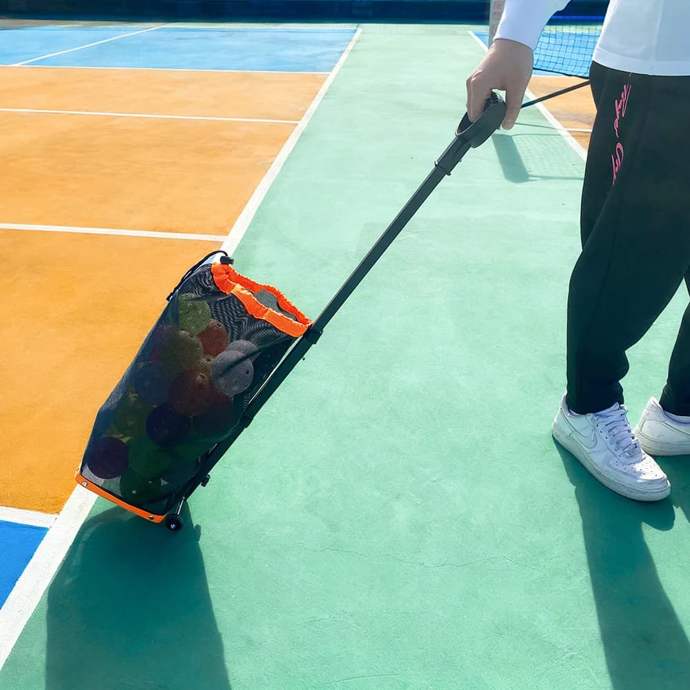 Raccoglitore di Palline da Tennis, Golf e Ping Pong con Lunghezza Regolabile - Promozione Vendite
