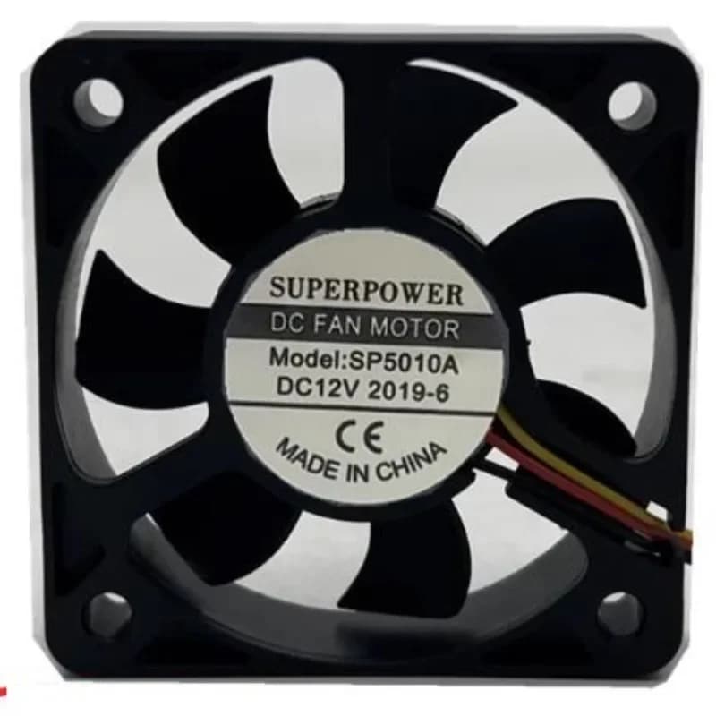Nuova ventola CPU per SUPERPOWER SP5010A DC 12V Caricatore Umidificatore Ventola di raffreddamento 50x50x10mm