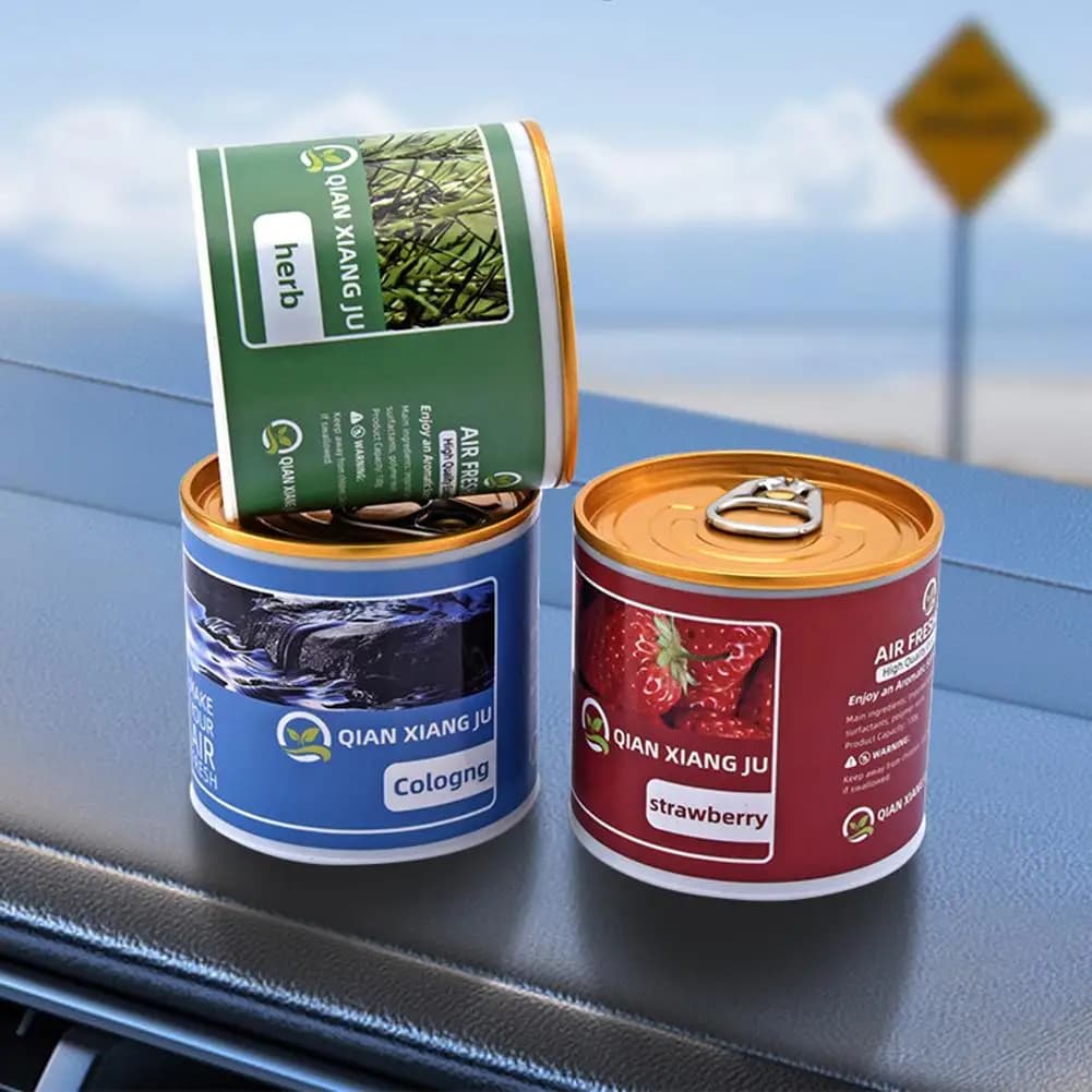 Profumatore Solido per Auto, Deodorante in Pasta per Auto, Deodorante per Ambienti, Diffusore di Profumo Solido di Alta Gamma per Auto