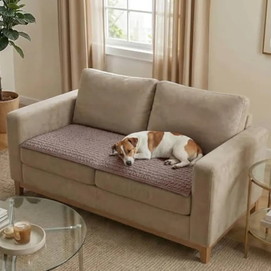 Coperta Impermeabile 24x47 per Divano, Sedile Auto o Cuccia, Lavabile in Lavatrice, Assorbente e Riutilizzabile per Addestramento Cuccioli e Cani