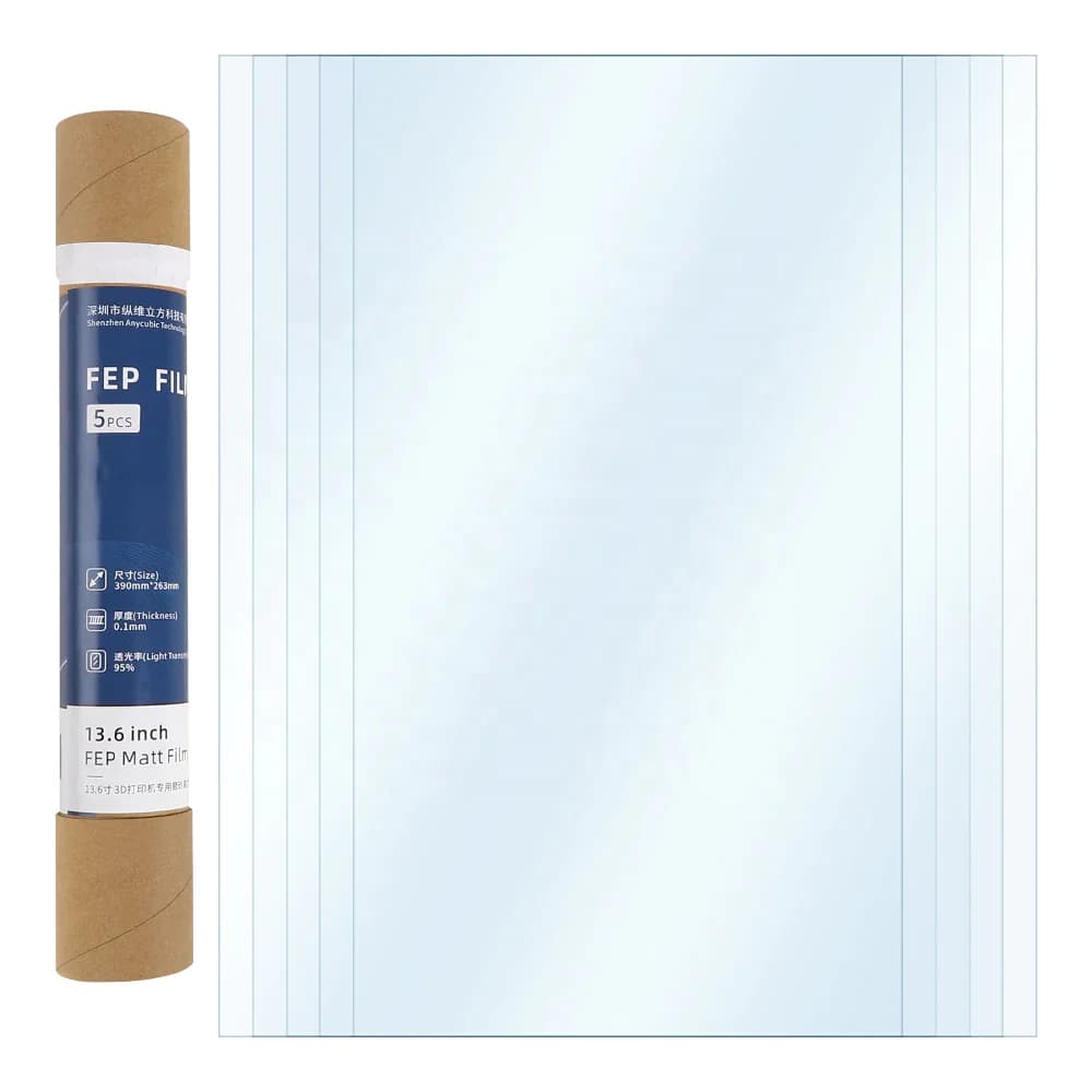 Pellicola FEP STLFAnycubic all'ingrosso per stampante 3D Photon M3 Max, 5 pz/sacchetto, per stampante 3D a resina LCD