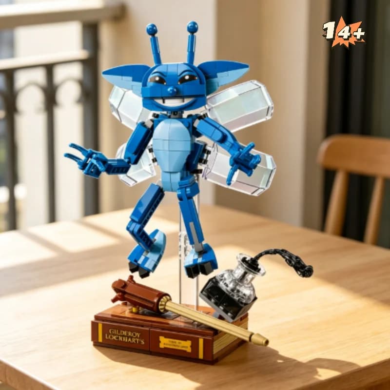 Disponibili 320 pz. Blocchi Decorativi per la Casa, Puzzle Magici Elfi di Cornwall, Giocattoli da Costruzione per Amici, Regali per Compleanni e Feste