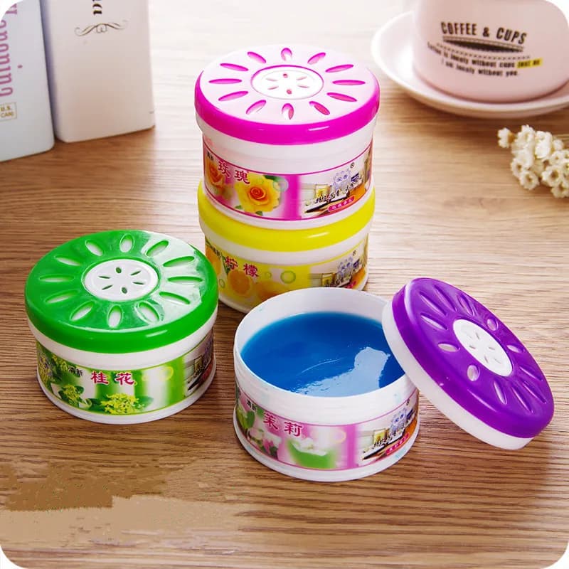 Solid deodorant natural incense sticks Rose jasmine lemon auto cabinet bath aromatic deodorant diffuser