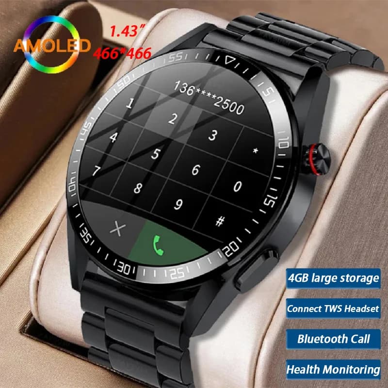 Z30 Pro Smart Watch uomo donna orologi da polso impermeabili 1.43 "AMOLED Smartwatch uomo Fitness bracciale musica locale orologio da polso
