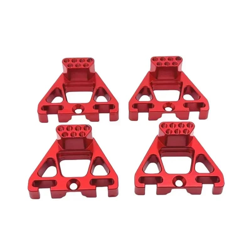 FOR 1/10 YK4106/YK4107 RC Cars Metal Front Rear Shock Absorber Brackets Made of Aluminum Shock Absorption Performance for RC Car