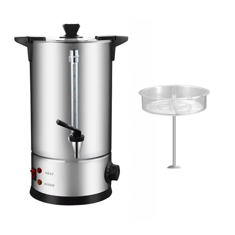 Electric Stainless Steel 30 Cup Coffee Urn Commercial with Percolator Tea Mulled Wine Water Boiler Removable Heating element
