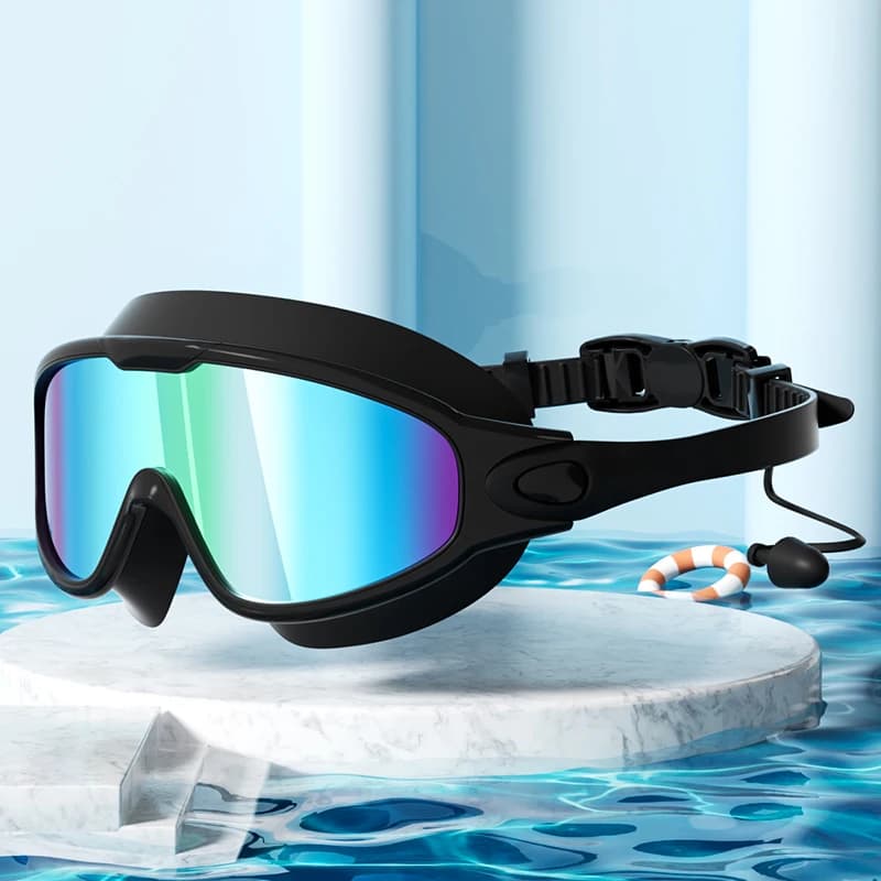 Swimwear for Adults with Wide Visibility, Anti-fog, UV Protection, Waterproof, Unisex for Men and Women