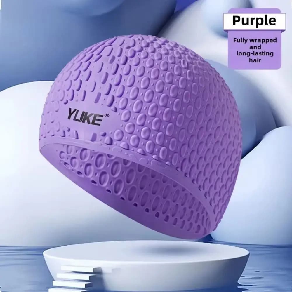 Fast Drying PU Silicone Swimming Head, Unit Tint, for Kids, Non-slip, with Eye Protection, for Aquatic Sports