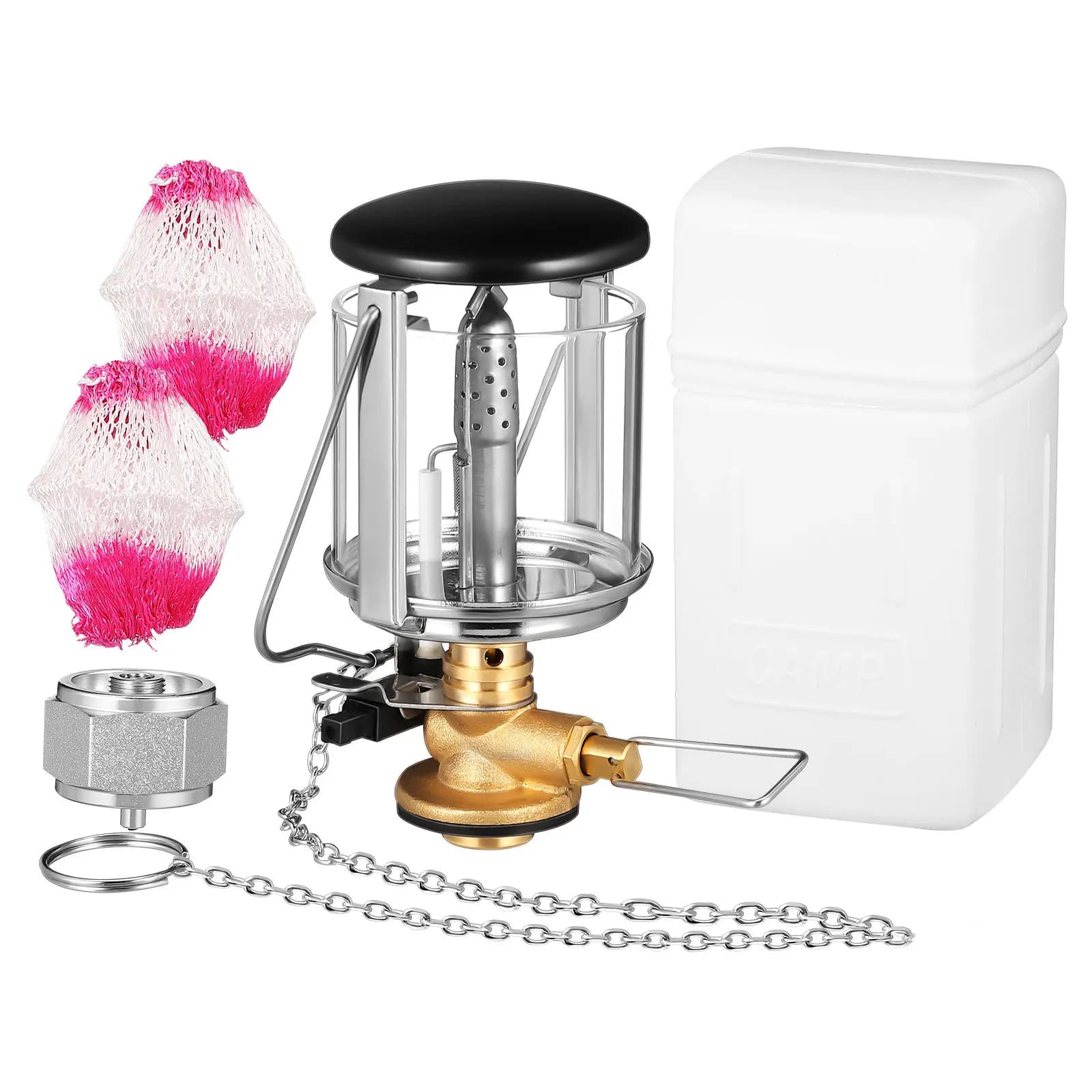 Set di Lampade a Gas per Campeggio di Alta Qualità, Lanterna Portatile a Propano, Illuminazione d'Emergenza per Tende da Esterno