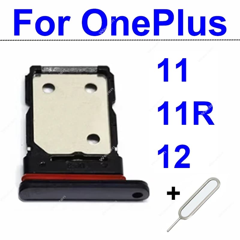 Vassoio della scheda SIM per Oneplus 1+ 11 11R 12 5G Vassoio doppia scheda SIM Slot per scheda SIM Adattatore Lettore di schede Parti
