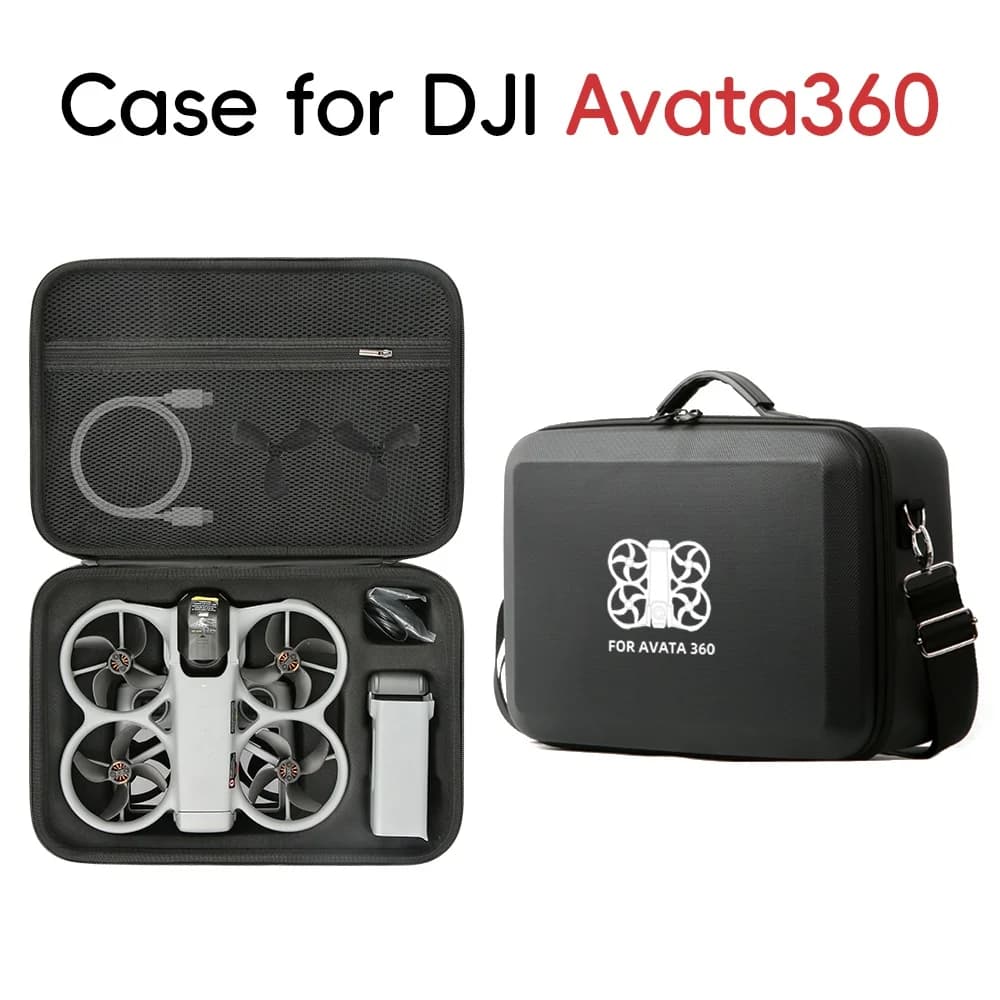 Borsa Portatile Antiurto per Telecomando DJI Avata 360 RC 2, Custodia Protettiva Impermeabile per Accessori Drone
