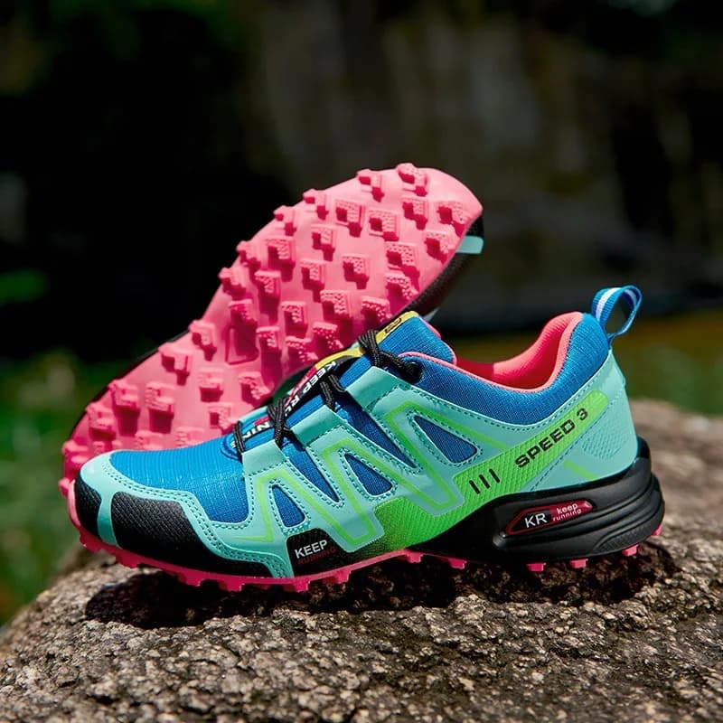 Breathable Hiking Shoes Men Women Outdoor Trekking Shoes Non-slip Comfortable Casual Sports Walking Shoes