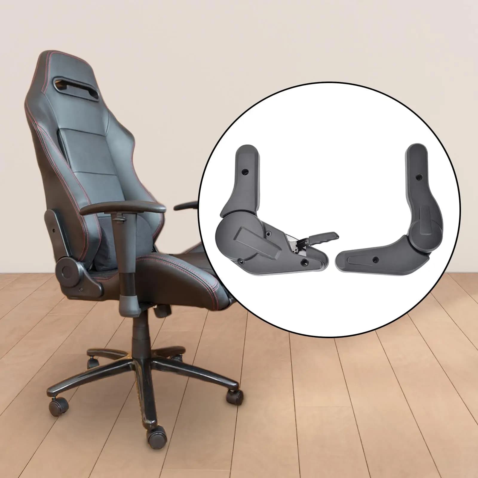 Sedia da gioco 90 ° -180 ° Accessorio regolatore angolare Regolatore multiangolo per sedia girevole con schienale alto professionale