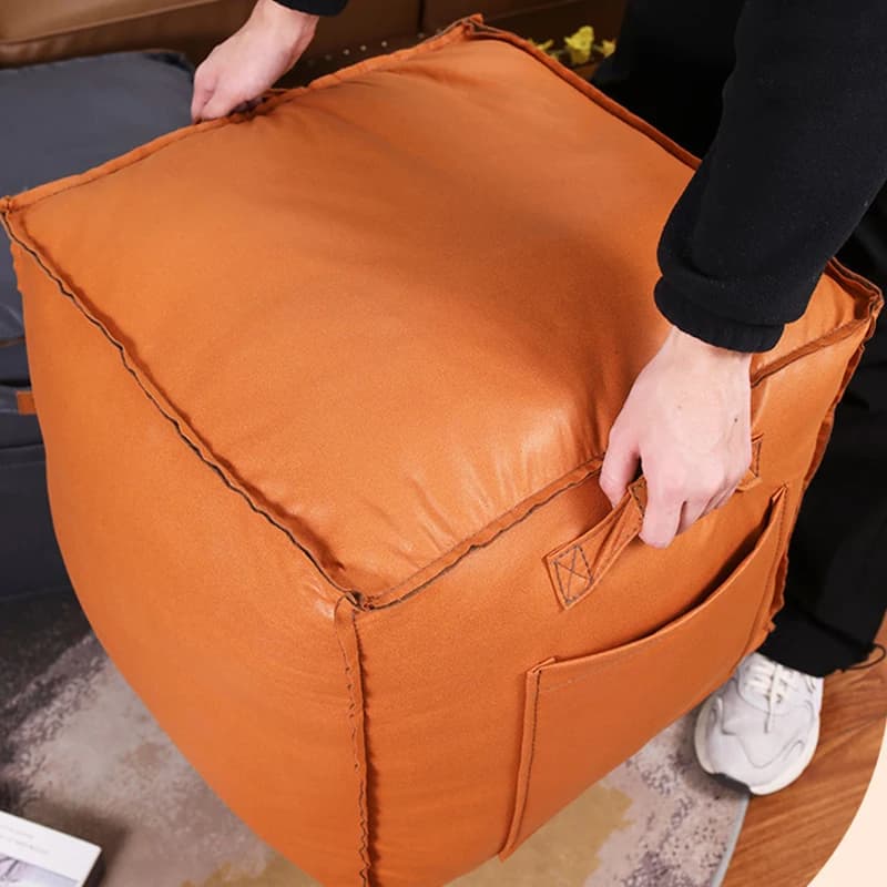 Unstuffed Pouf Cover Bohemian Lazy Floor Futon Meditation Zen Yoga Practice Decor Floor Seat Pouf No Filling Cushion Cover