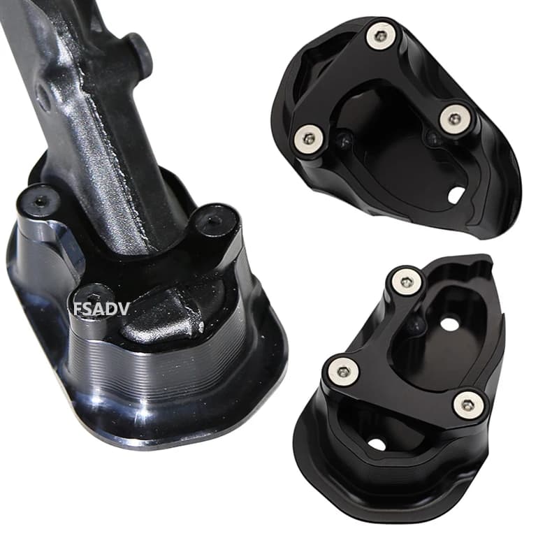 For BMW R1300GS ADV R 1300 GS Adventure 2024-2026 Motorcycle Kickstand Extension Plate Side Stand Enlarger Pad Replace