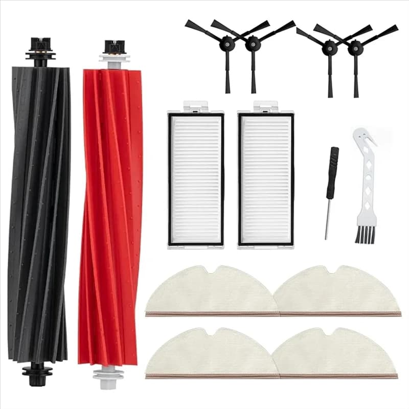 A24R Per Roborock Q8 Max / Q8 Max+(Plus)/Q5 Pro / Q5 Pro+(Plus) Aspirapolvere Spazzola laterale principale Mop Panno Filtri Hepa