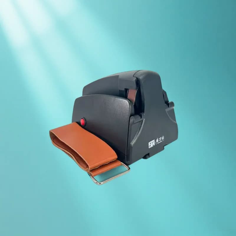 Affilacoltelli Elettrico a Nastro Abrasivo TAIDEA, 120/320/600/1000 # Pietra per affilare multi-grana, mola professionale da cucina