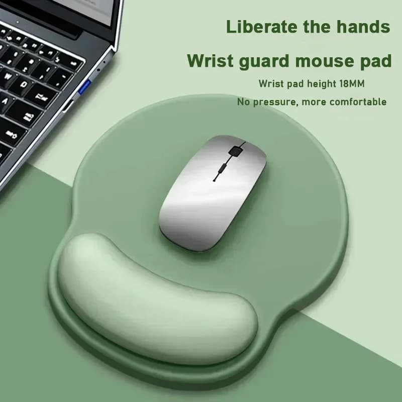 Tappetino per mouse sfumato Comodo supporto per il polso Tappetino per mouse antiscivolo Tappetino per mouse morbido Supporto per il polso Tappetino per mouse in silicone per computer