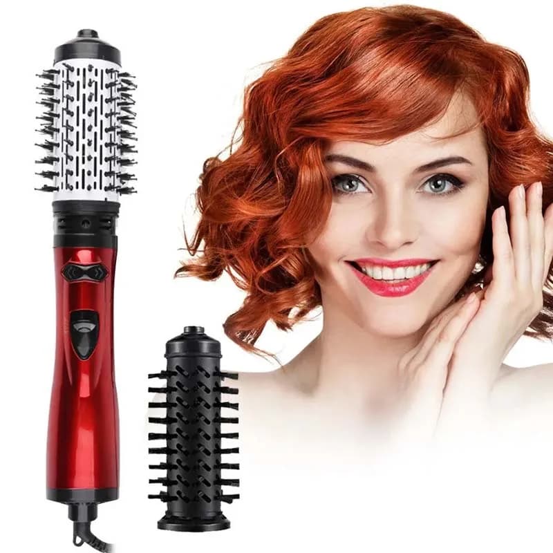 Rotating brush for hairdryer Electric brush for hairdryer Comb Hot air plate Bigodino Ferro One Step 2 Gears Fan Replaceable 2 heads