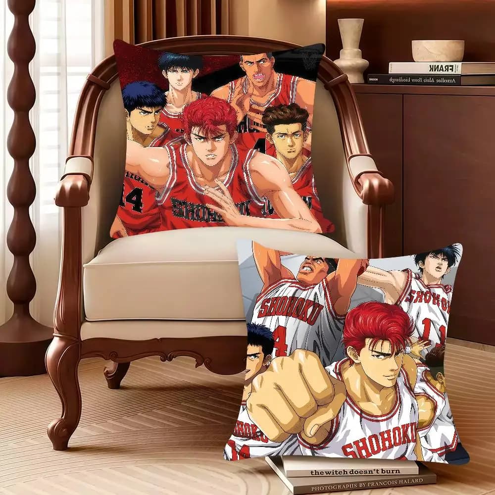 bilibili S-Slam D-Dunk Anime Federa Decor Fodere protettive Comodo morbido per divano Soggiorno Home Office