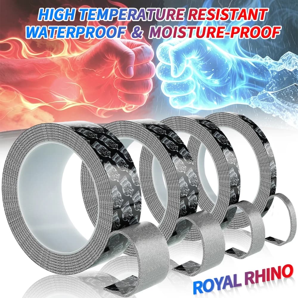 Black Release Paper Extra Strong Double Sided Tape Waterproof Acrylic Foam Adhesive Tape For Car Home Office Fixing Sticky Tape