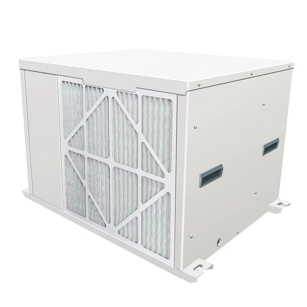 REACT DH-506 Vegetable Greenhouse 506Pints Ceiling Mounted Electric Dehumidifier New Industrial Stainless Steel Digital Display