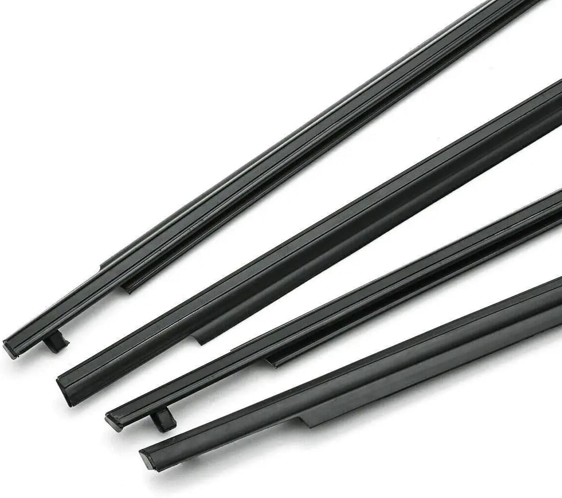 Guarnizione esterna in gomma per finestrino auto, kit di guarnizioni in feltro per finestrini, compatibile con Toyota