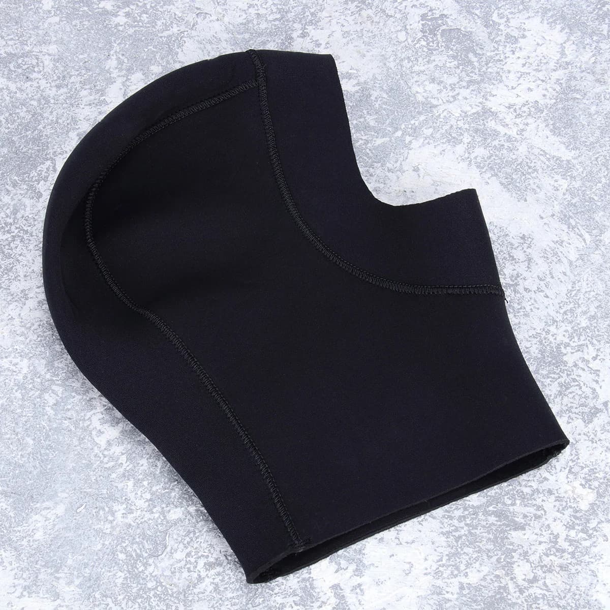 Xxl Black Flexible Sub Hood Hot Snorkeling Cap Sewed With Blind Pasted For Swimming - Dive Head Covers