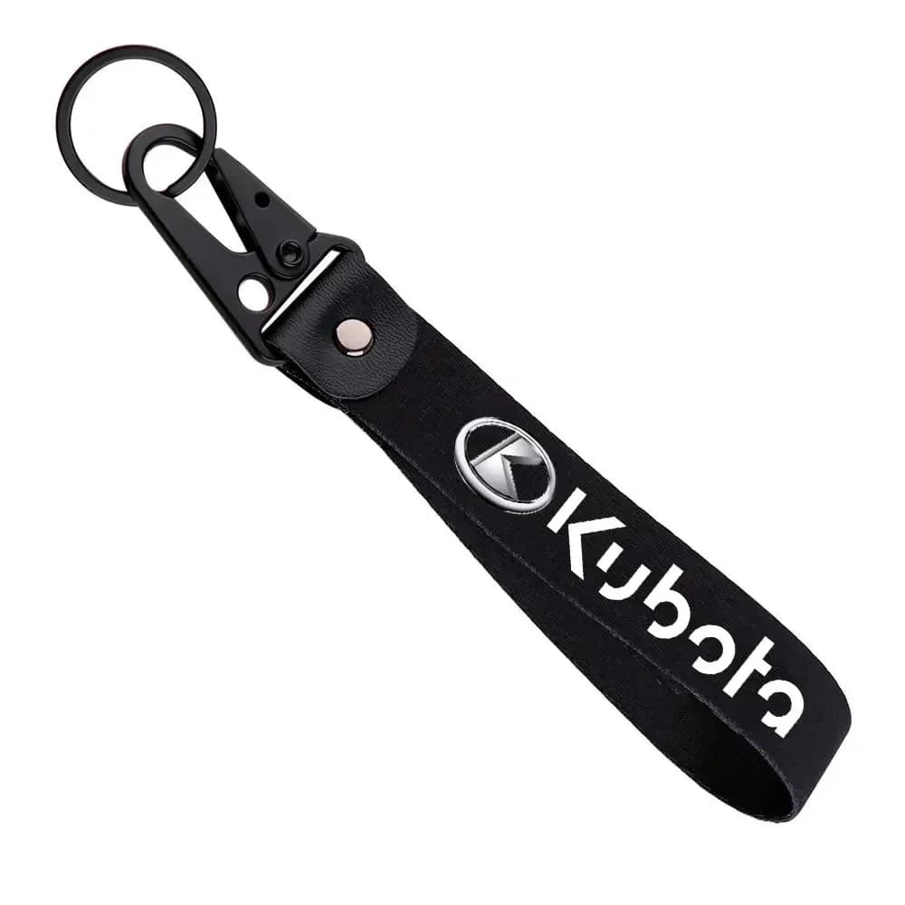For Kubota Metal Key Ring Hook Key Chain Hanging Strap Lanyards Wrist strap KeyChain Accessories