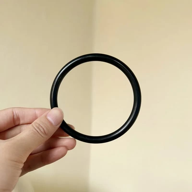 Crystal Bowl Rubber Ring for 6-20 Inch Quartz Bowls Specialized Black O-ring Singing Bowl Parts Musical Instruments Accessories