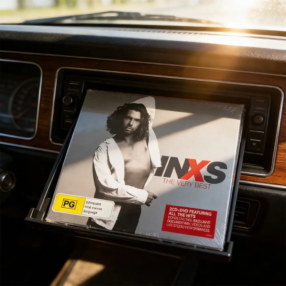 CD La Collezione Definitiva dei Grandi Successi della Leggendaria Gruppo Rock Australiano INXS, e anche un omaggio al cantante principale