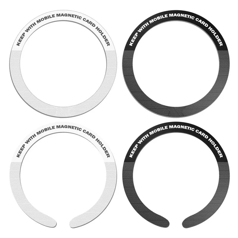 Ring For Magsafe Magnetic Wireless Charger For iphone 17 16 15 Pro Max 13 Mini Universal Metal Sticker Magnet Car Holder Plate