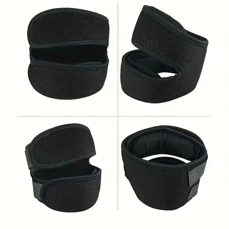 1 Pezzo Ginocchiera Sportiva con Doppio Supporto per Tendine Rotulee, Fascia Protettiva Aperta per Ginocchio, Adatta per Fitness