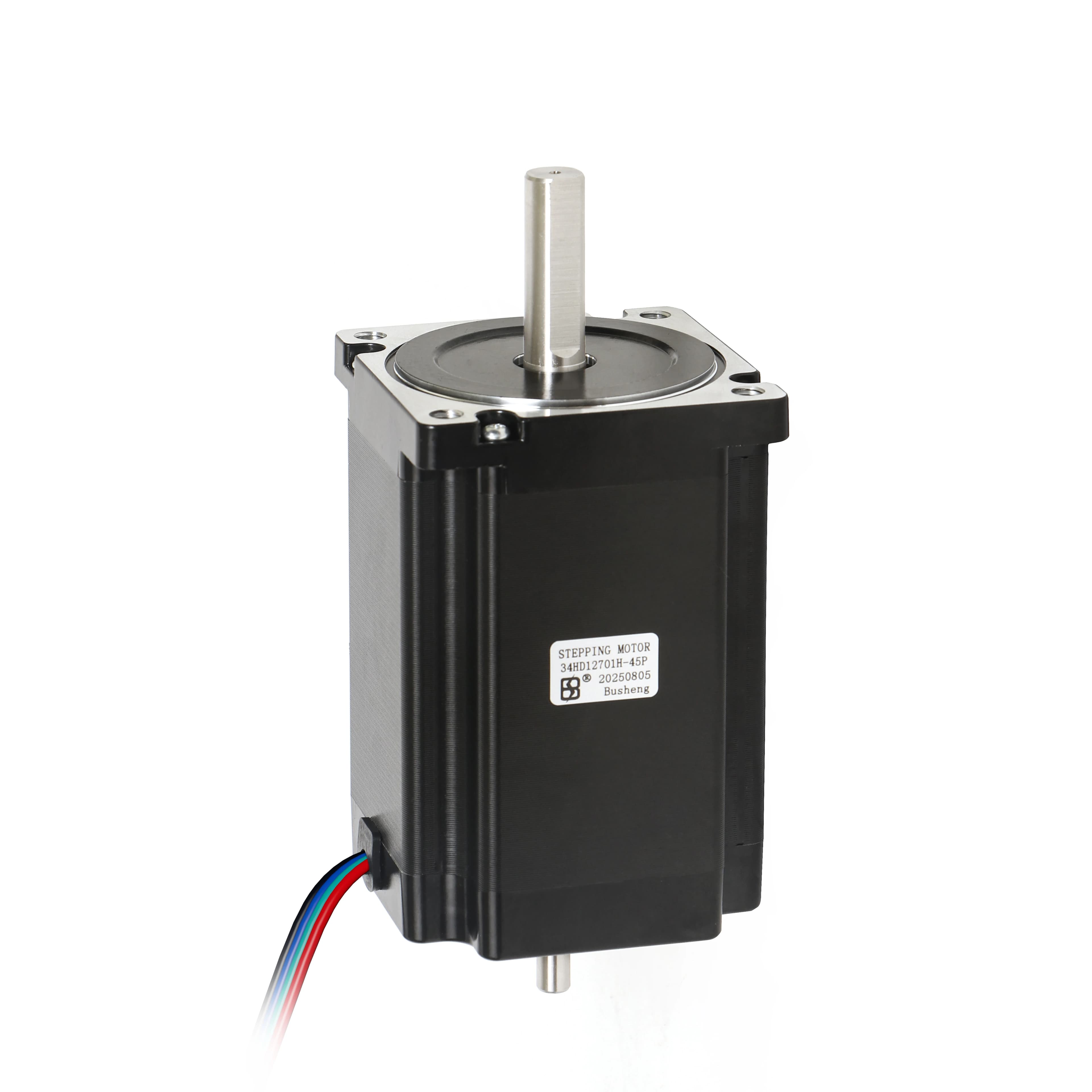 Stepper Motor Nema34 34HD12701H-45P 6A 10.2Nm 1.8-degree Resolution for 3D Printer Monitor Tip CNC Engraving Machine